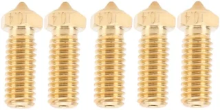 Nozzles 5 stuks 0,4 mm messing 3D-printermondstuk
