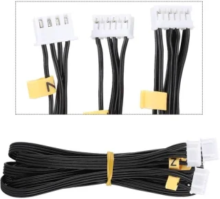 NTH motorconnectorkabel dubbele z-as 6-pins splitter voor 3d-printer stappenmotor