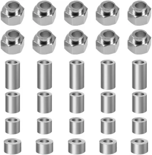 NTH products isolatiekolommen set van 20 excentrische zeskantkolommen