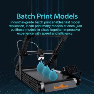 Oneindige z-as 3d printer met stalen transportband