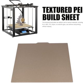 De PEI Build Plate voor Ender 5 Plus 377x370 mm in één oogopslag