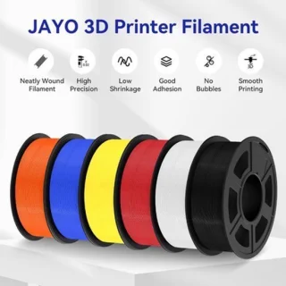 PLA-filament zwart 1,75 mm, 10 rollen