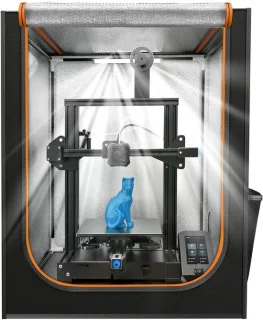 Printkamer 3D printer behuizing 75x70x90 cm zwart