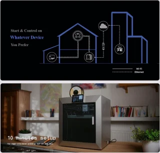 QIDI TECH PLUS4 3D-printer - EU-stekker