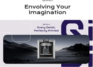 QIDI TECH PLUS4 3D-printer - EU-stekker