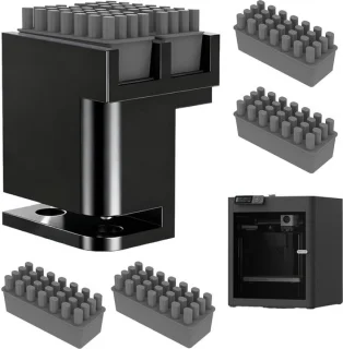 Reinigingsset 3D-printer - P1/X1-serie - aluminium en siliconen - uitstekende prestaties - ShopVlot