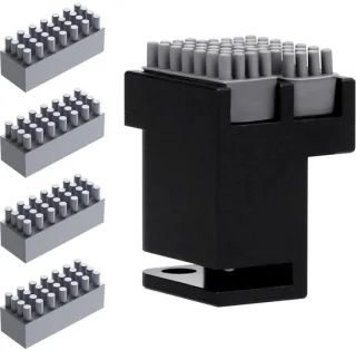 Reinigingsset voor 3D printer met silicone borstels