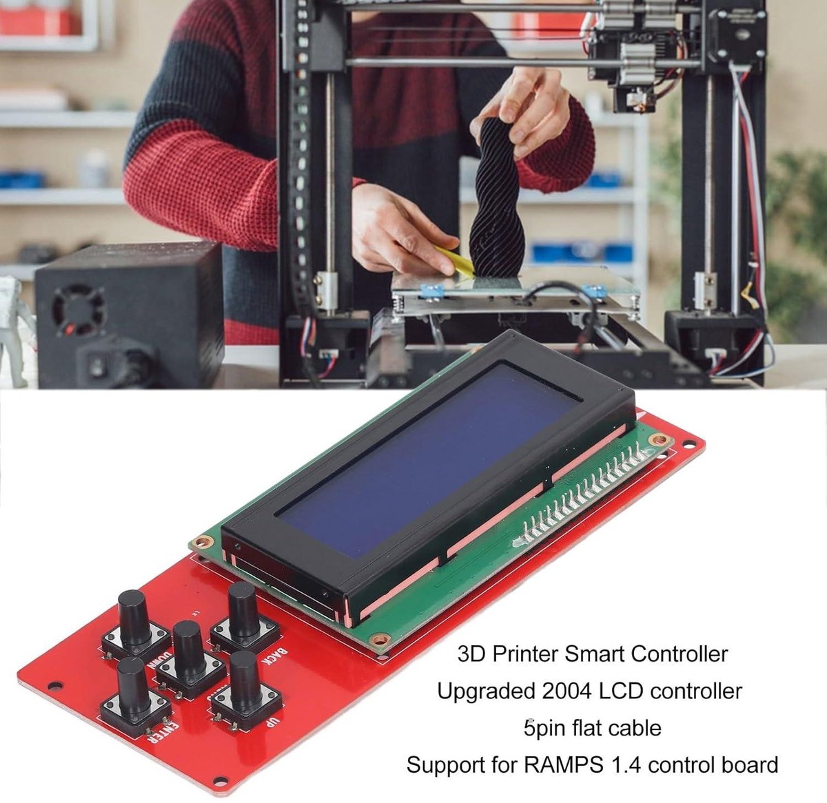 Reprap Smart Controller LCD voor Anet A8 A4 A2 A6 L E2 3D Printer