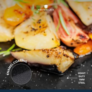 Wat vinden we goed aan de RFWR® Emaille Bakplaat 40 x 27 x 2 cm