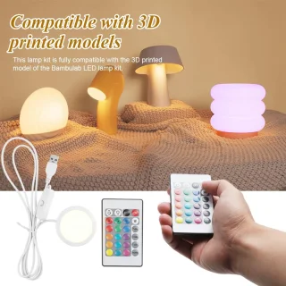 RGB led lamp kit voor 3D printer, 16 kleuren, ShopVlot