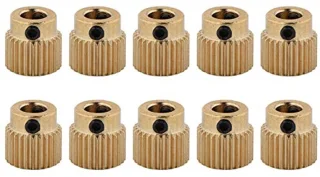 Richer-R Messing Extruder Drive Gear 26T voor MK7/MK8 – 10 stuks