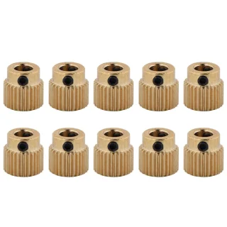 Richer-R Messing Extruder Drive Gear 26T voor MK7/MK8 – 10 stuks