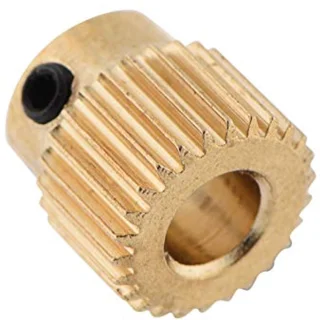 Richer-R Messing Extruder Drive Gear 26T voor MK7/MK8 – 10 stuks