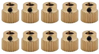 Richer-R Messing Extruder Drive Gear 26T voor MK7/MK8 – 10 stuks