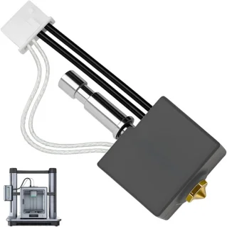 /S1 Combo 3D-printer hotend 0,4 mm Quick Swap messing mondstuk