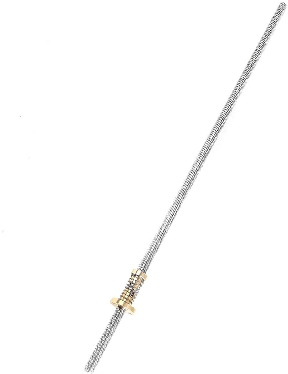 De Schroefdraadstang RVS T8 400mm voor 3D Printer in één oogopslag