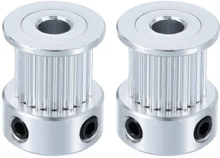 Set van 2 aluminium timing pulleywielen voor 3D-printer