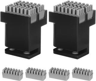 Set van 2 mondborstels voor 3D-printers