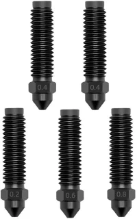 Set van 4 gehardstalen nozzles voor 3D-printer