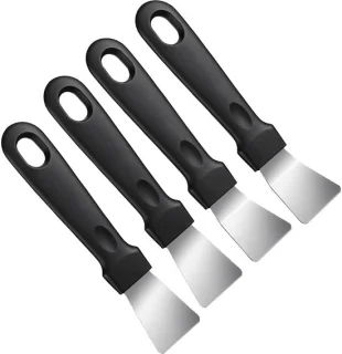 Set van 4 RVS spatula's voor 3D-printers