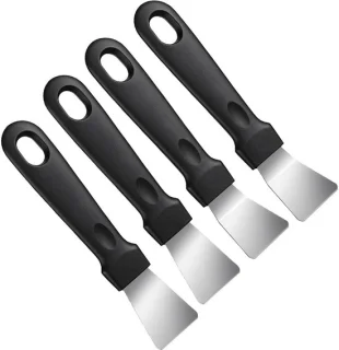 Set van 4 RVS-spatula's voor 3D-printers