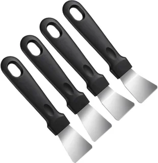 Set van 4 RVS spatula's voor 3D printers
