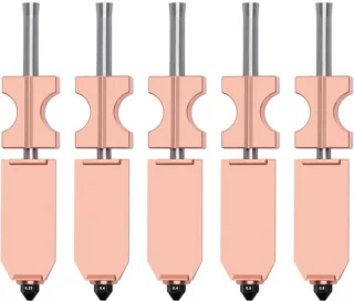 Set van 5 vervangbare nozzles voor Flashforge AD5X 3D-printer