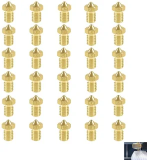 ShopVlot 3D printer nozzleset - 30 stuks