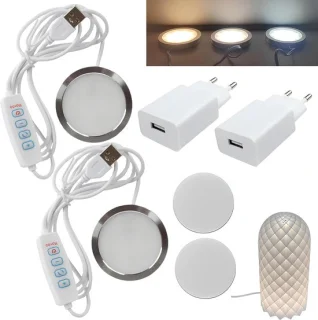 ShopVlot led lamp set voor 3D printer 2 stuks 3 lichtkleuren