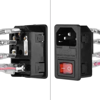 ShopVlot power switch u type plug met fuse
