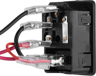 Shopvlot U-type stekker 3-pins gezekerde module