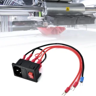 Shopvlot U-type stekker 3-pins gezekerde module