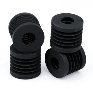 Silicone rubber voetpads 29.2mm - 4 stuks - ShopVlot