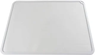 Siliconen slap mat 410 x 310 mm grijs