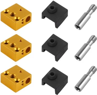 Siliconenhuls voor verwarmingsblok (keel) - 3D-printeronderdeel