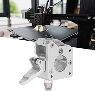 Silver Metal MK8 Dual Gear Extruder Right Hand voor Prusa I3