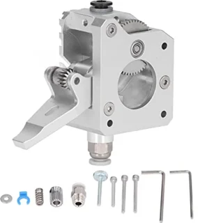 Silver Metal MK8 Dual Gear Extruder Right Hand voor Prusa I3
