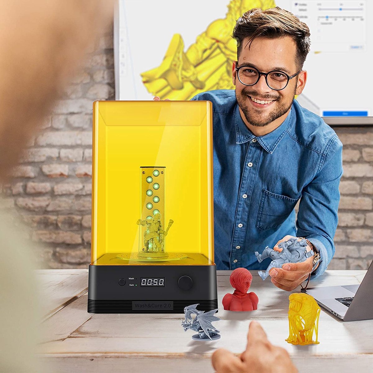 SmartImprove Wash and Cure 2.0 3D Printer Machine