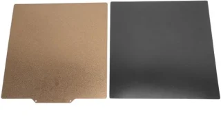 SMOAKEZ- Bouwplaat Magnetisch 255x245mm - PEI-Verenstaal - Dubbelzijdig - Slijtvast - Eenvoudige Verwijdering - Ideale Temperatuur 80-85 °C - Printbed