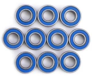 SnelShoppen 10 stuks 5x11x4mm miniatuur kogellagers MR115 2RS