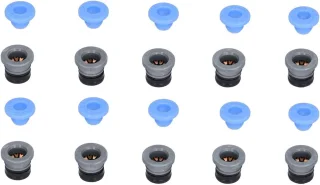 SnelShoppen 10 stuks pneumatische ventielconnectoren voor 3D-printerextruder