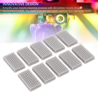 SnelShoppen 10 stuks spray borstel vervanging voor 3d printer accessoires