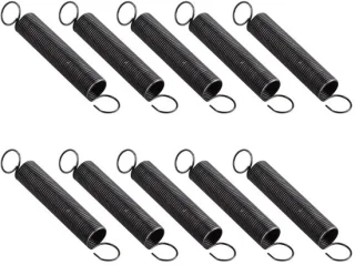 SnelShoppen 10 stuks zwarte spiraalveer 5mm OD compressie veer