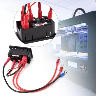 SnelShoppen 15A 220V/110V u-type stekker voeding schakelmodule
