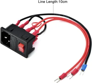 SnelShoppen 15A 220V/110V u-type stekker voeding schakelmodule