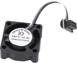 SnelShoppen - 18000RPM Hotend Koelventilator 2510 5V PWM Voor P1P P1S 3D Printer Onderdelen Accessoires - Sterke Luchtstroom en Weinig Geluid