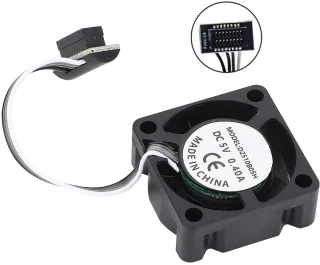 SnelShoppen - 18000RPM Hotend Koelventilator 2510 5V PWM Voor P1P P1S 3D Printer Onderdelen Accessoires - Sterke Luchtstroom en Weinig Geluid