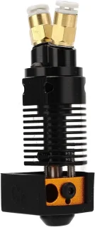 SnelShoppen - 2-in-1 Dual Gear Extruder Hoofd voor CR-10 en Ender 3 - Twee Kleur Hotend Kit - Metalen Heatsink - Snelle Warmteafvoer - 3D Printer Acce