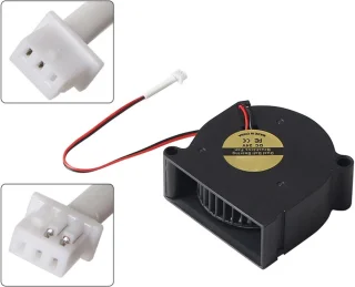 SnelShoppen 2 pcs 5020 24V koelventilator voor SV08