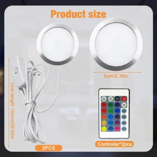 SnelShoppen - 2 Stuks 3D Printer LED Licht Set, Creatieve LED Strip Lichten, 3D Printer Accessoires voor Nachtlampjes, Vervangingen voor Creatieve Nac